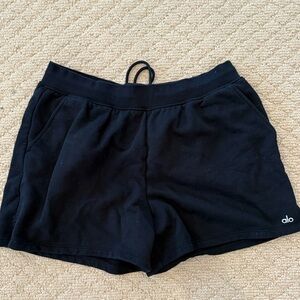 black alo shorts